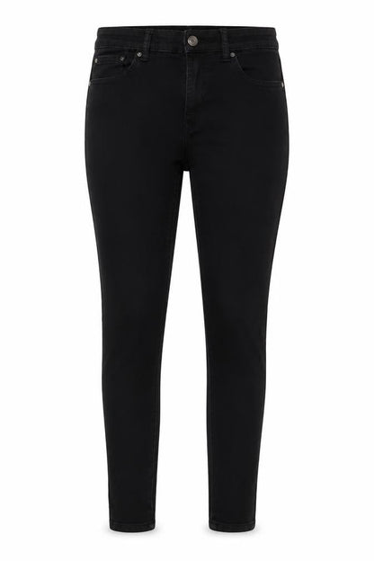 Womens UK Size 12 Gap Regular Fit Skinny Black Jeans
