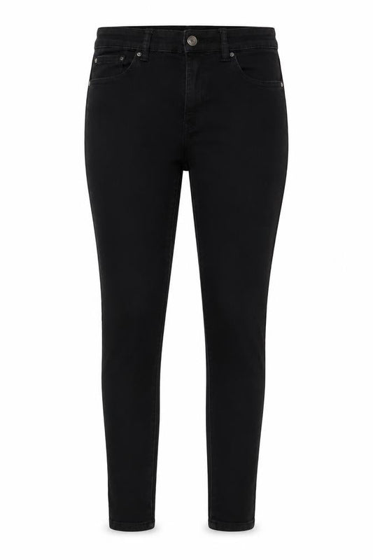 Womens UK Size 12 Gap Regular Fit Skinny Black Jeans