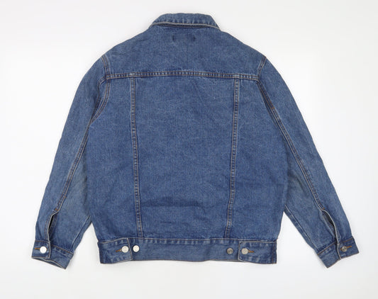 Womens UK Size 6 Missguided Blue Jacket