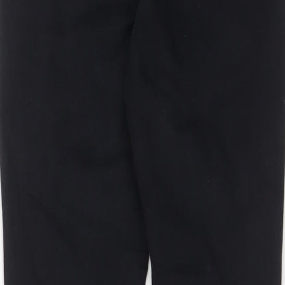 Topshop Womens Blue Cotton Skinny Jeans Size 32 in L34 in Regular Zip