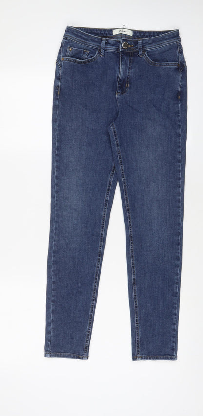 Womens UK Size 8 Marks and Spencer Regular Fit Skinny Blue Jeans