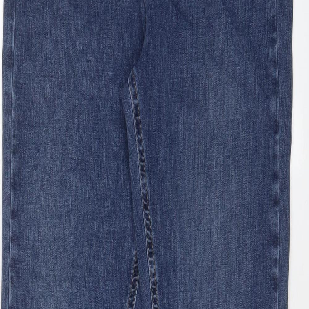Womens UK Size 8 Marks and Spencer Regular Fit Skinny Blue Jeans