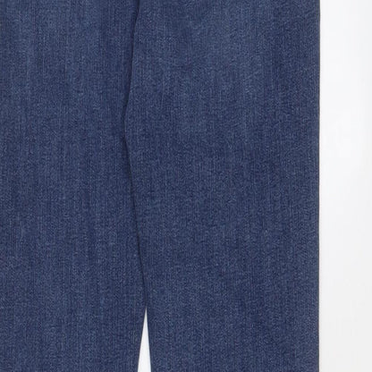 Womens UK Size 8 Marks and Spencer Regular Fit Skinny Blue Jeans