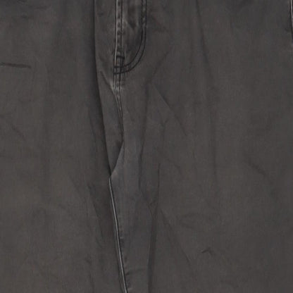 Kirkland Mens Grey Cotton Straight Jeans Size 36 in L30 in Regular Zip