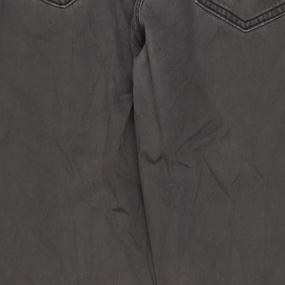 Kirkland Mens Grey Cotton Straight Jeans Size 36 in L30 in Regular Zip