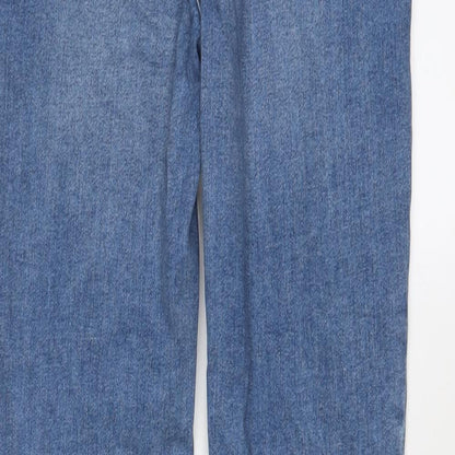 Womens UK Size 12 Marks and Spencer Regular Fit Skinny Blue Jeans