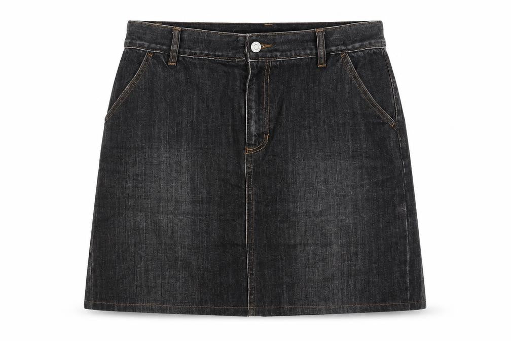 Womens UK Size 12 Gap A-Line Denim Skirt