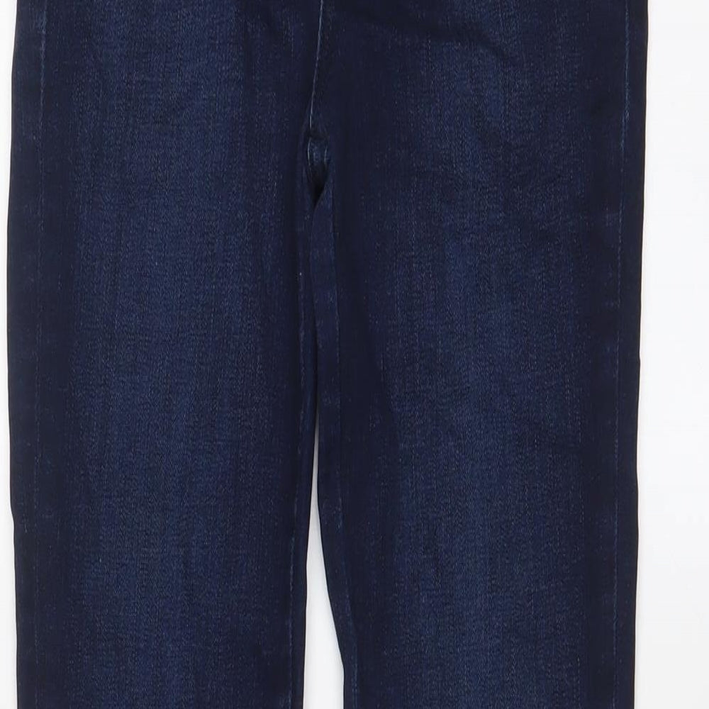 Womens UK Size 24 in J Brand Regular Fit Skinny Blue Jeans