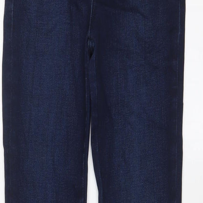 Womens UK Size 24 in J Brand Regular Fit Skinny Blue Jeans