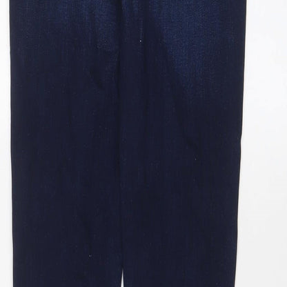 Womens UK Size 24 in J Brand Regular Fit Skinny Blue Jeans