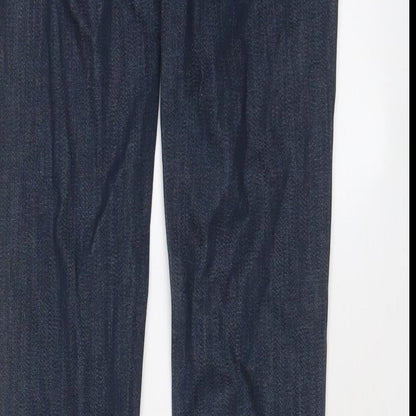 rag & bone Womens Blue Cotton Skinny Jeans Size 24 in L27 in Regular Zip