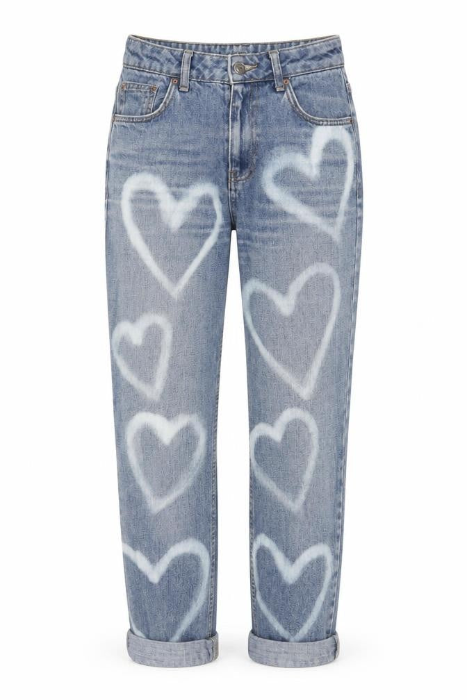 Womens UK Size 26 in Topshop Regular Fit Straight Blue Jeans