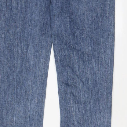 Gold Womens Blue Cotton Skinny Jeans Size XL L28 in Regular Zip