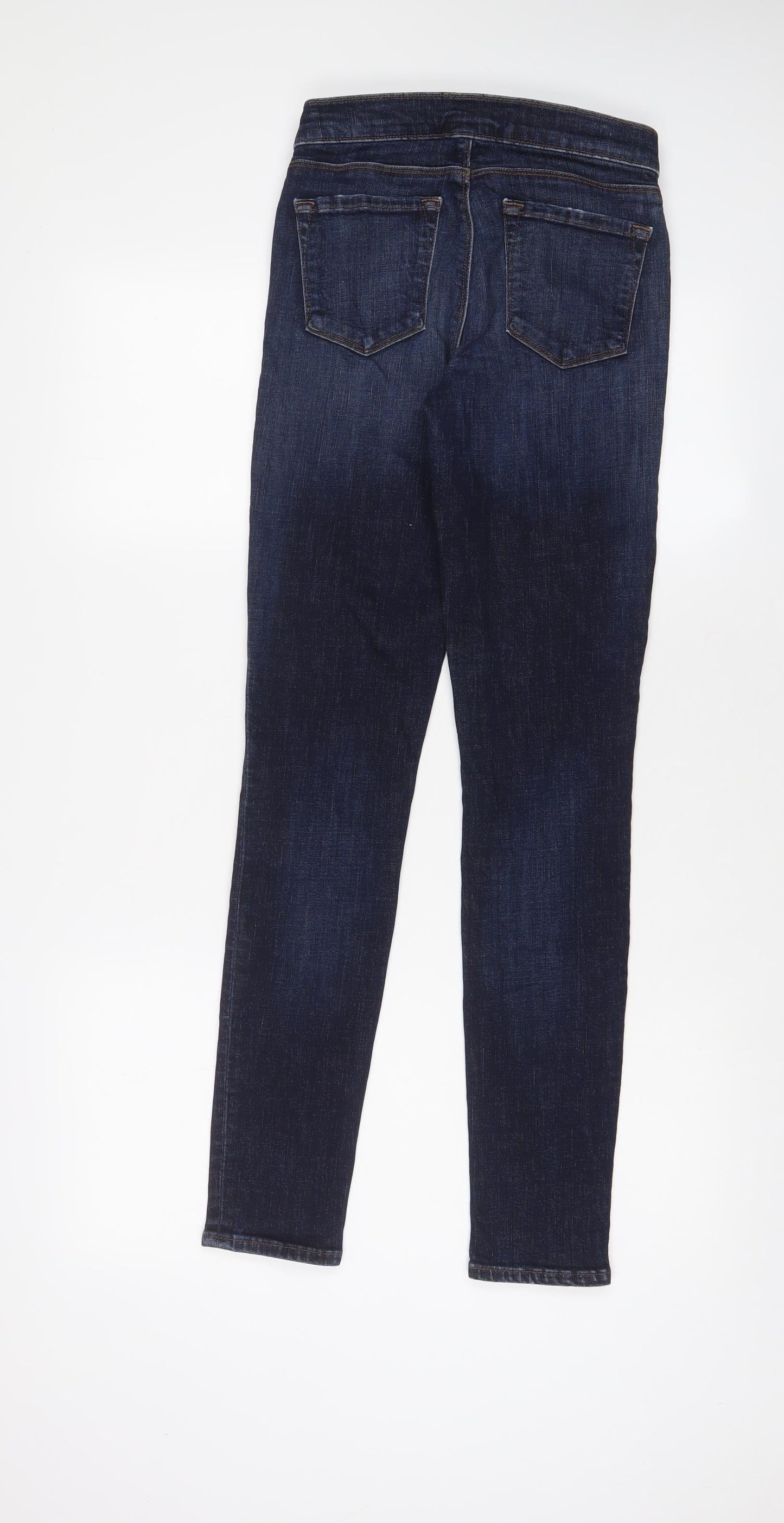 Womens UK Size 24 in J Brand Regular Fit Skinny Blue Jeans