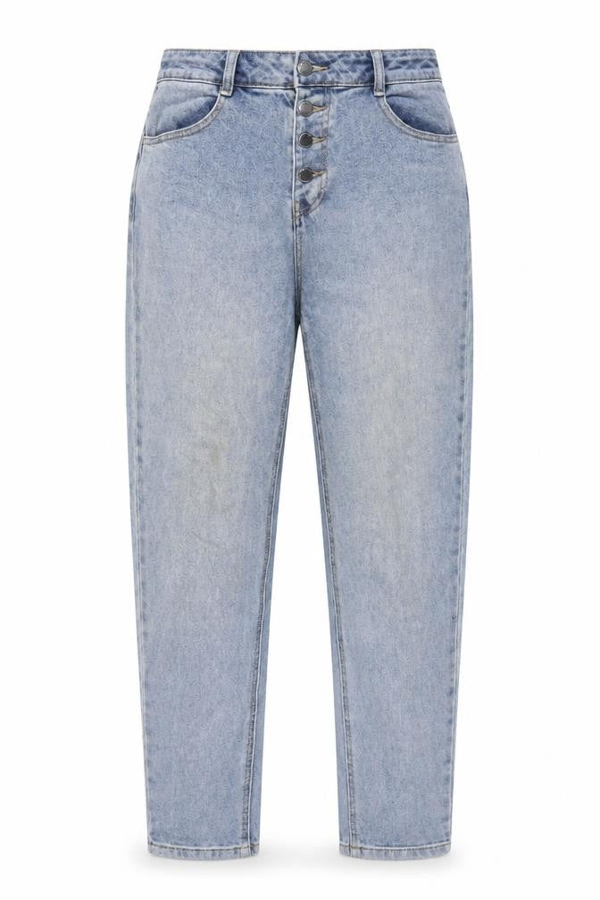 Womens UK Size 12 TU Regular Fit Mom Blue Jeans