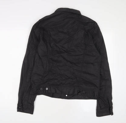 Womens UK Size M H&M Black Jacket
