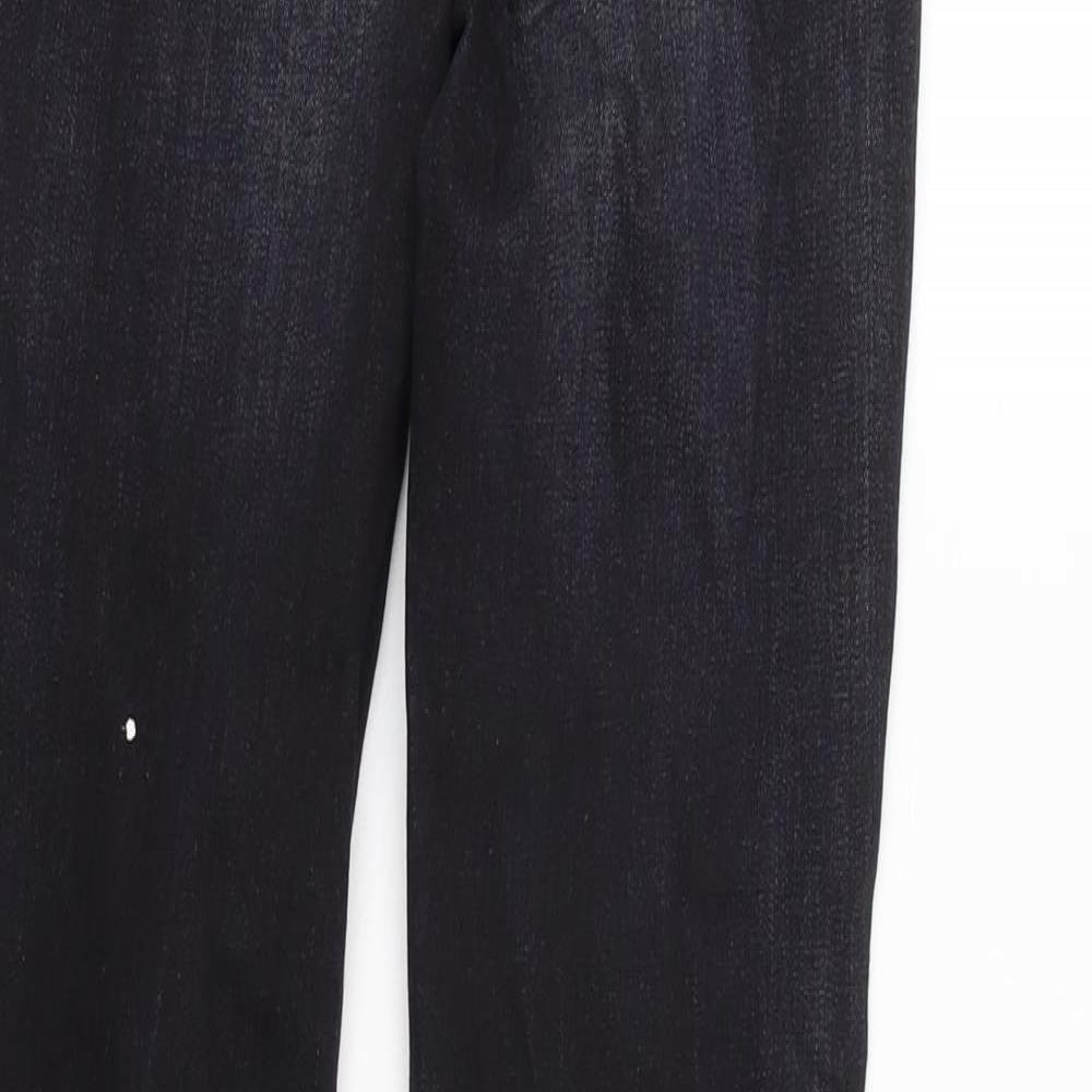 Deham Womens Grey Cotton Blend Skinny Jeans Size 26 in L31.5 in Regular Zip