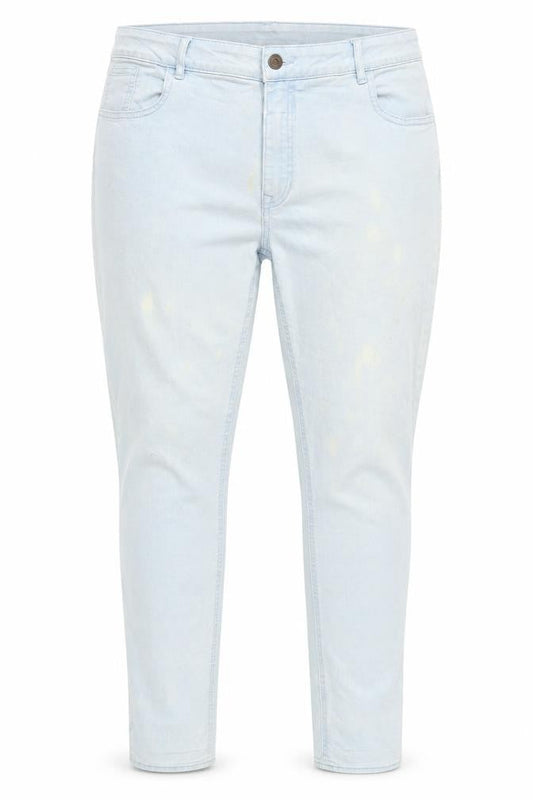 Womens UK Size 18 Avenue Regular Fit Straight Blue Jeans
