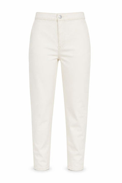 Womens UK Size 28 in Topshop Regular Fit Straight White Jeans