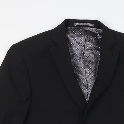 Mens UK Size 36 NEXT Regular Black Suit Jacket
