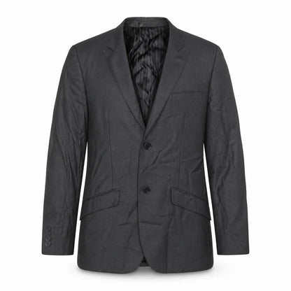 Butler & Webb Butler & Wilson Mens Grey Polyester Jacket Suit Jacket Size 36 Regular