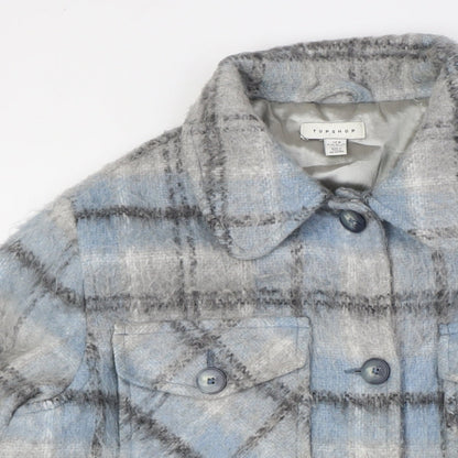 Womens UK Size M Topshop Blue Jacket