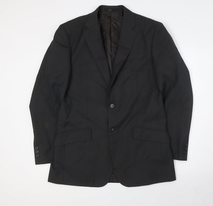 Mens UK Size 38 Burton Regular Brown Suit Jacket