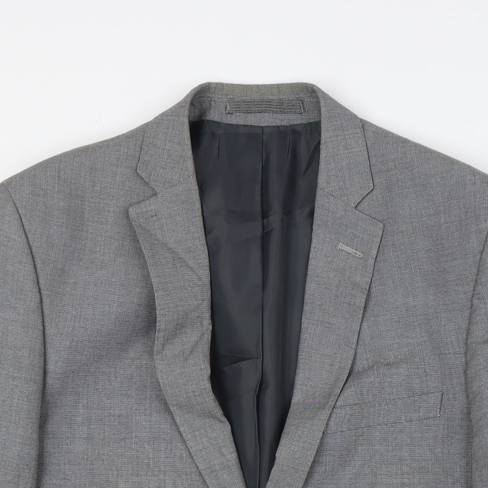 Mens UK Size 38 Marks and Spencer Regular Grey Suit Jacket