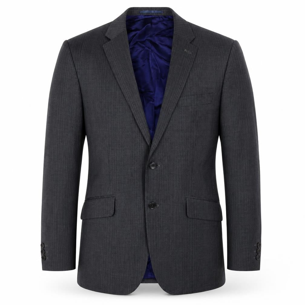 Mens UK Size 38 Burton Regular Grey Suit Jacket