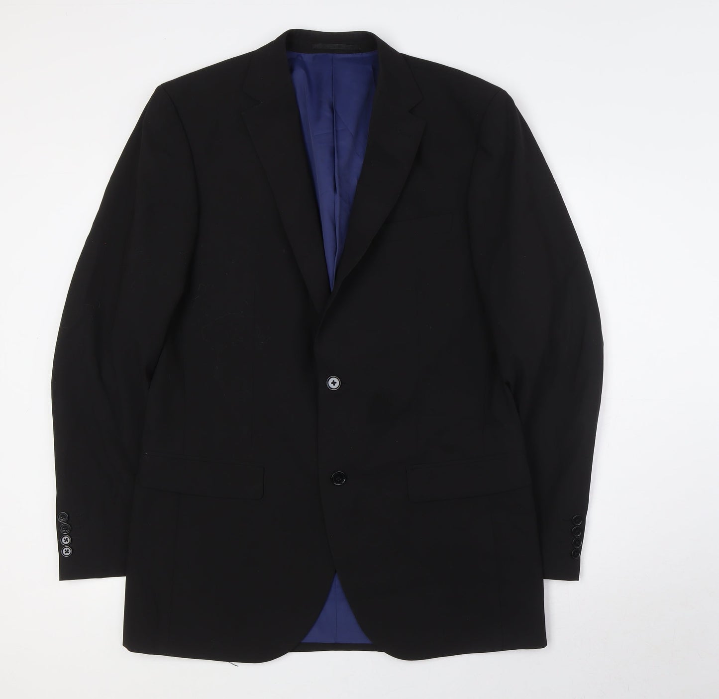 Mens UK Size 40 Greenwoods Big & Tall Black Suit Jacket