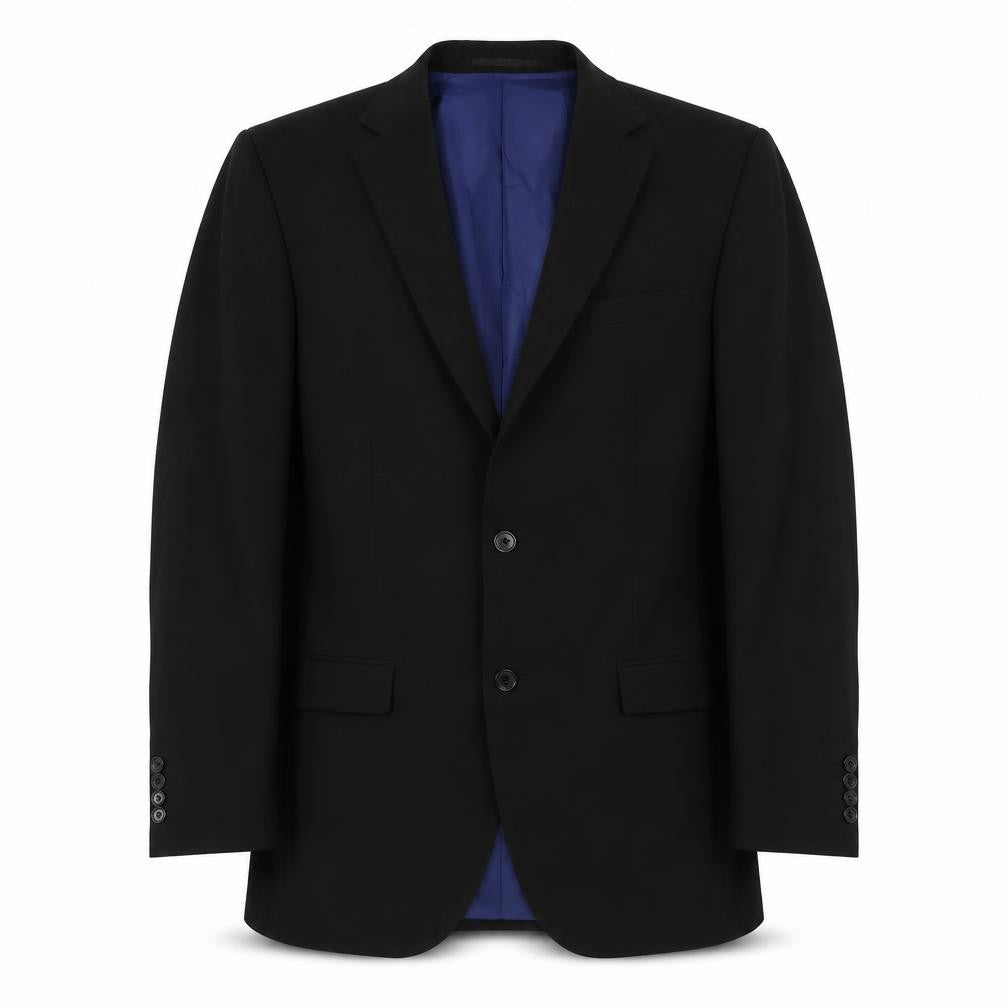 Mens UK Size 40 Greenwoods Big & Tall Black Suit Jacket