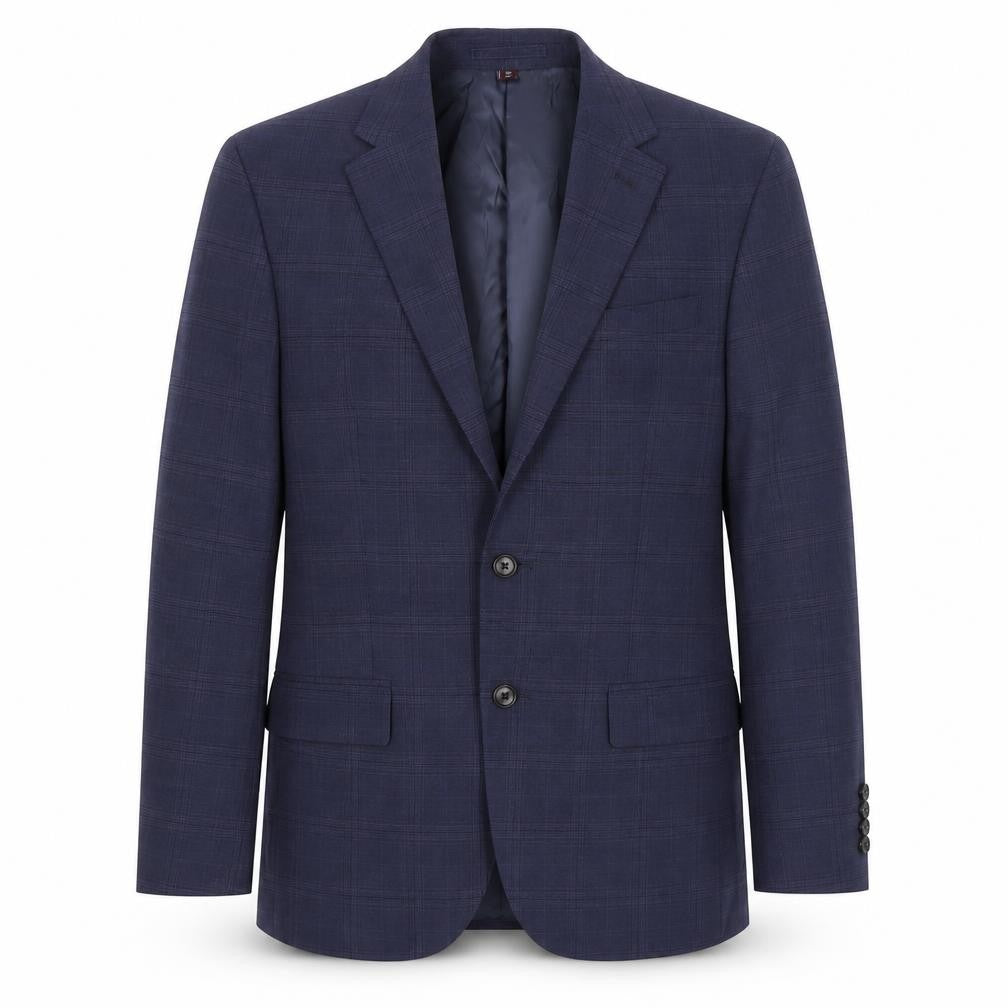 Mens UK Size 38 Marks and Spencer Regular Blue Suit Jacket