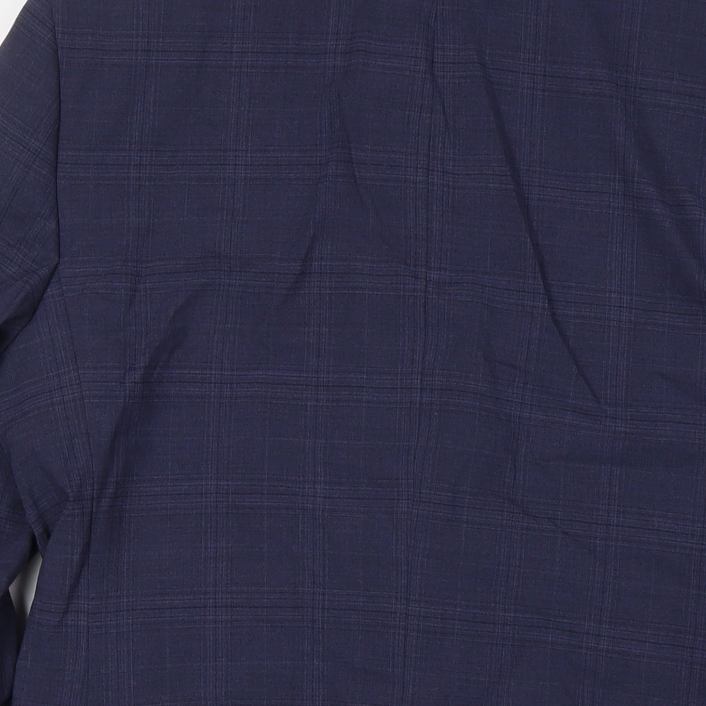 Mens UK Size 38 Marks and Spencer Regular Blue Suit Jacket