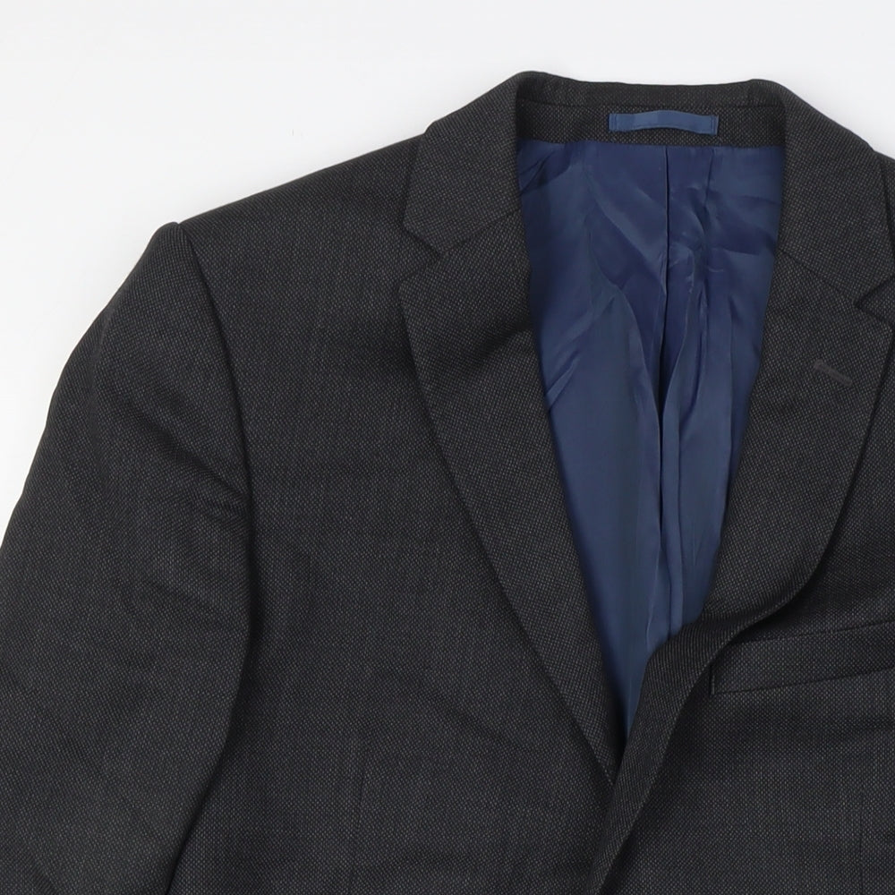 Mens UK Size 38 John Lewis Big & Tall Grey Suit Jacket