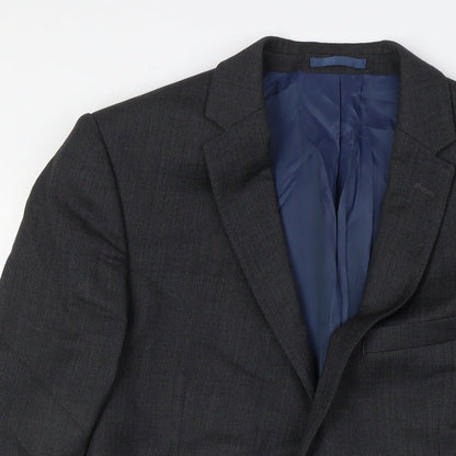 Mens UK Size 38 John Lewis Big & Tall Grey Suit Jacket