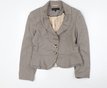 Womens UK Size 10 NEXT Beige Jacket
