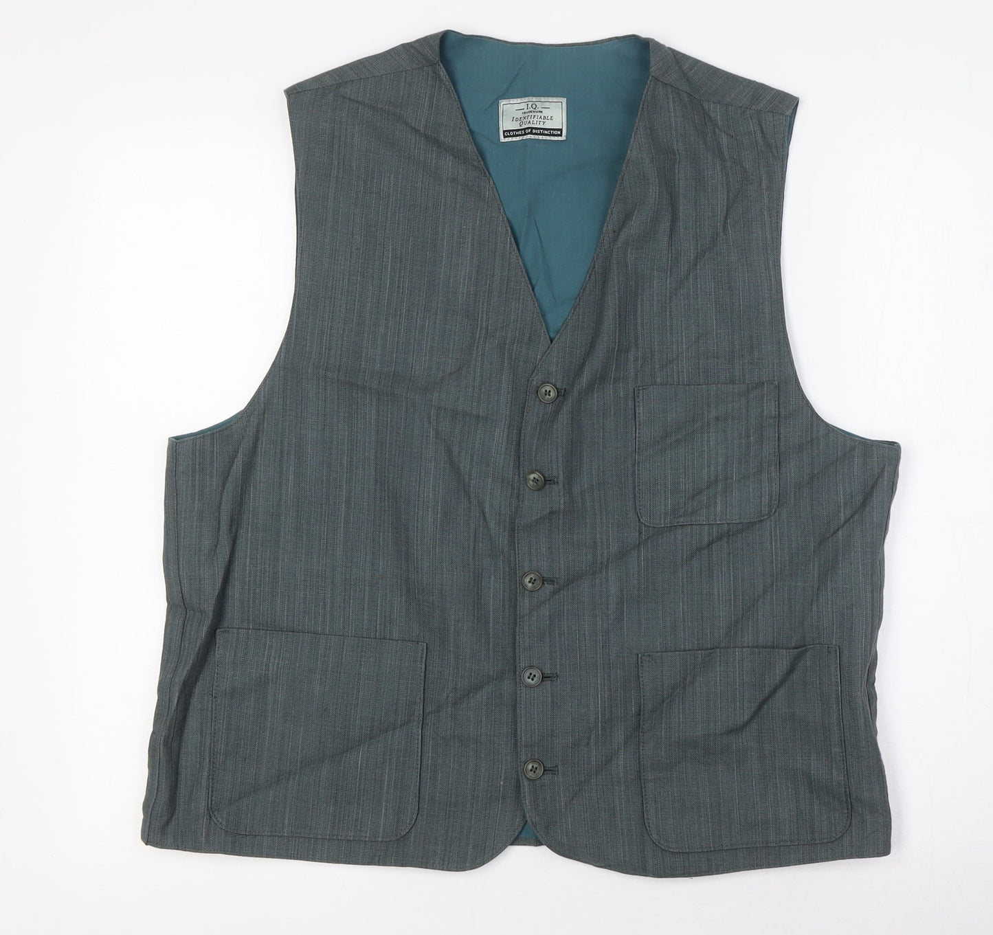 Mens UK Size L I.Q Green Jacket