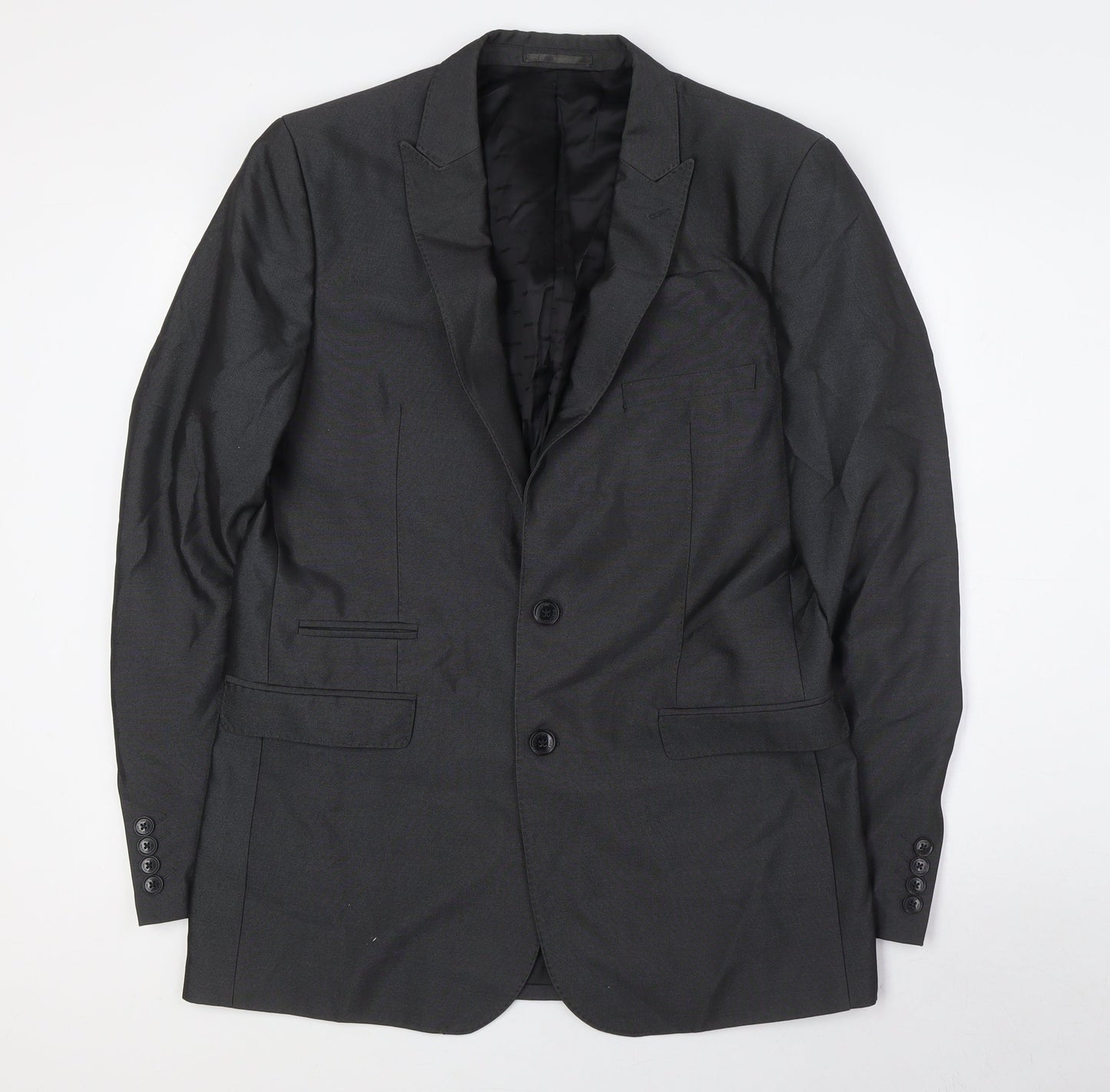 Mens UK Size 42 OneSixFive Big & Tall Grey Suit Jacket
