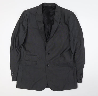 Mens UK Size 42 OneSixFive Big & Tall Grey Suit Jacket