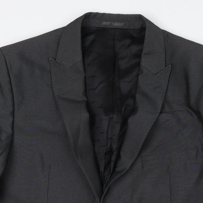 Mens UK Size 42 OneSixFive Big & Tall Grey Suit Jacket