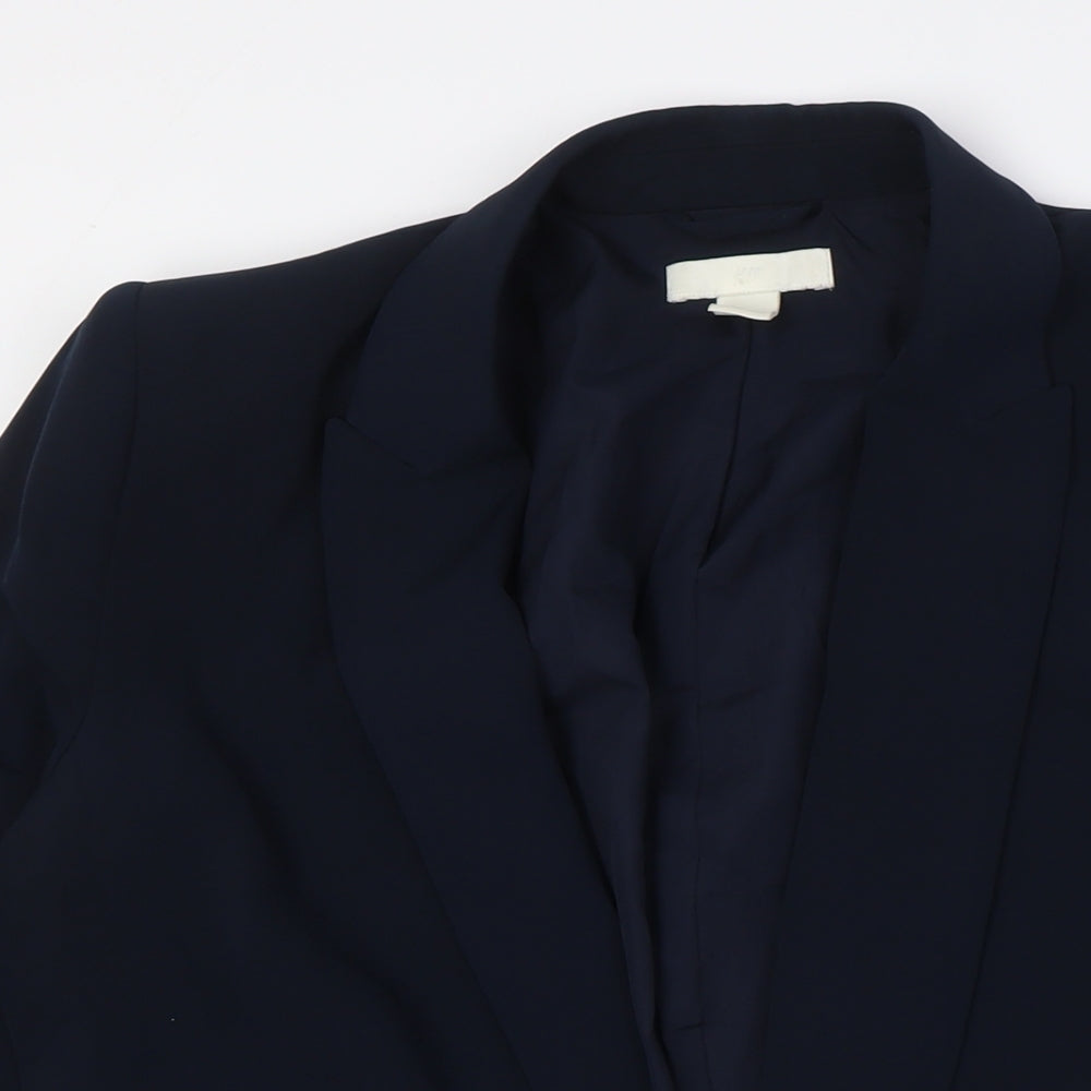 Womens UK Size 12 H&M Blue Jacket
