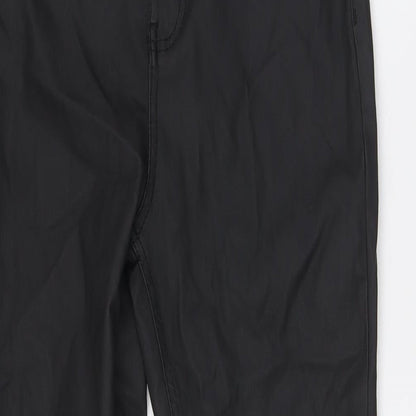 Denim Co Womens Black Cotton Skinny Jeans Size 10 L30 in Slim Button