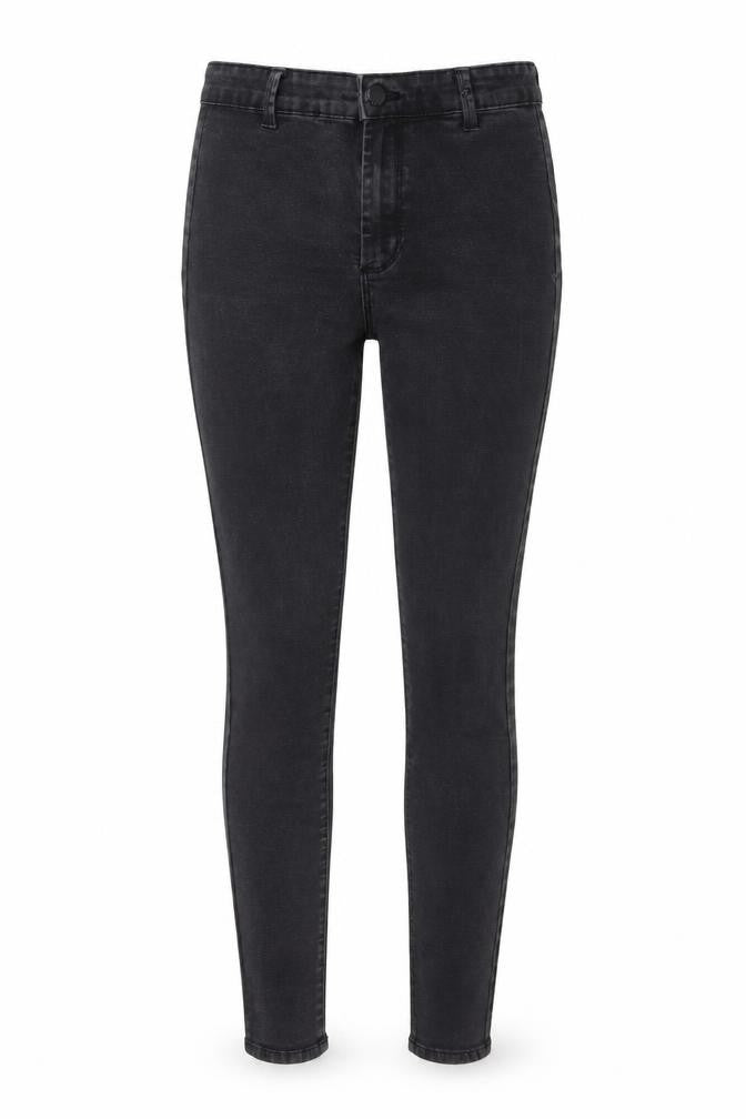 Womens UK Size 10 denim co Regular Fit Skinny Black Jeans