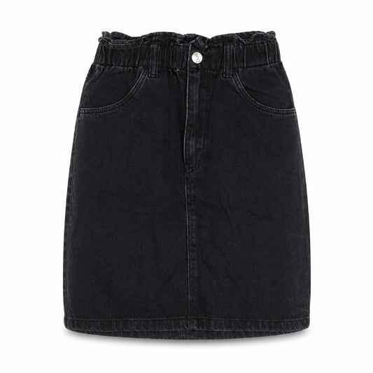 Womens UK Size 6 Divided A-Line Denim Skirt