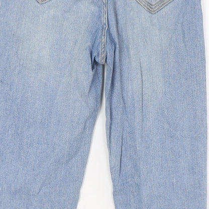 BDG Womens Blue Cotton Mom Jeans Size 26 in L26 in Regular Button