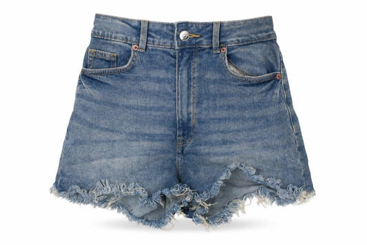 Womens UK Size 4 Divided by H&M Regular Fit Basic Shorts