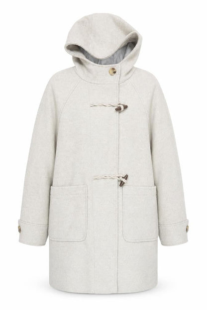 Womens UK Size 12 Marks and Spencer Beige Overcoat