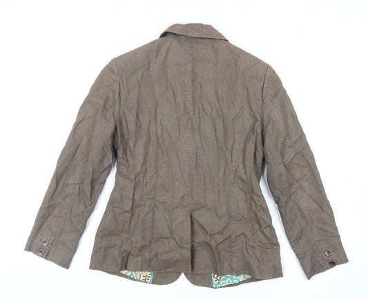 Womens UK Size 12 Per Una Brown Jacket