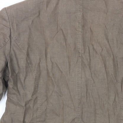 Womens UK Size 12 Per Una Brown Jacket