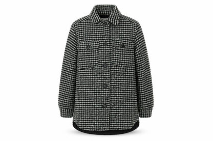 Womens UK Size S H&M Green Overcoat